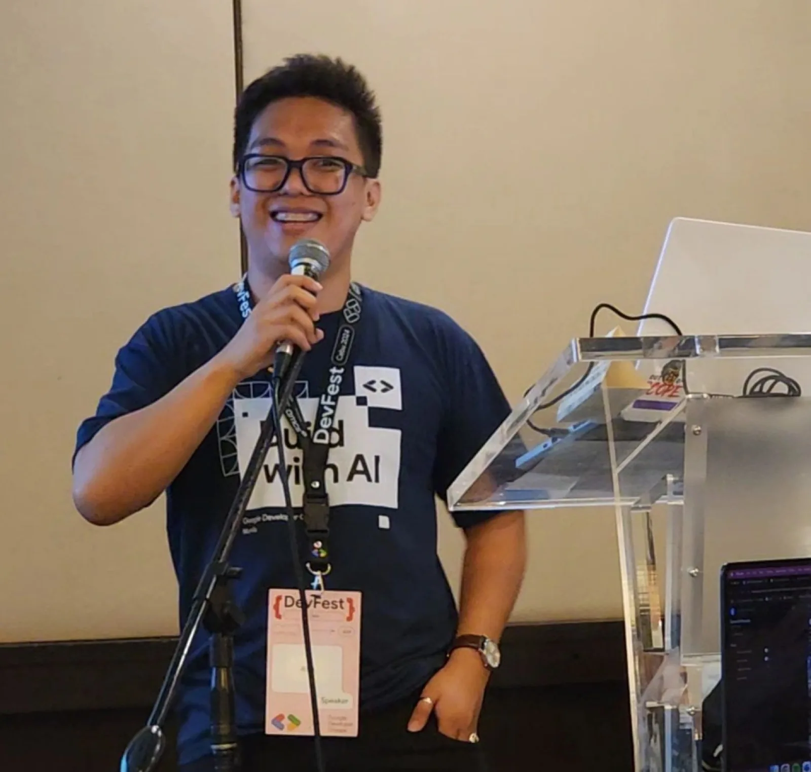 Generative AI Process Automation with Gemini speaking engagement